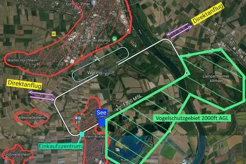 Hat der Wormser Flugplatz überhaupt eine Genehmigung?
