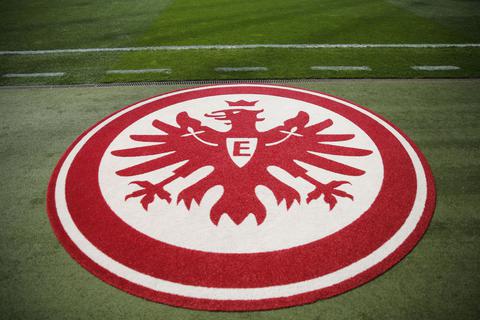 Eintracht Frankfurts Vereinswappen.