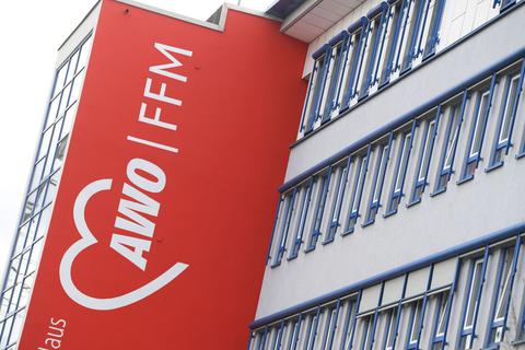 Der Hauptsitz der Frankfurter Arbeiterwohlfahrt (Awo) in der Henschelstraße im Osten der Stadt.