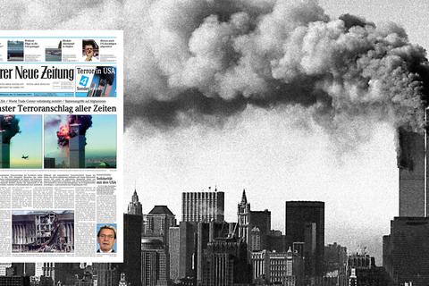 Der Fernseher lief bei vielen Menschen ununterbrochen, die Zeitungen berichteten seitenweise über die Terroranschläge des 11.Septembers. Die Redaktionen erinnern sich. Archivfoto: VRM
