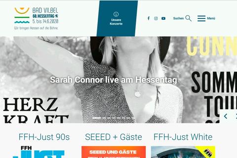 Jedes Jahr besuchen hunderttausende Besucher die zahlreichen Veranstaltungen des Hessentags. Was mit der Veranstaltung dieses Jahr in Zeiten des Coronavirus wird, soll nun ein eigens gegründeter Veranstaltungsstab klären.     Screenshot: www.hessentag2020.de 