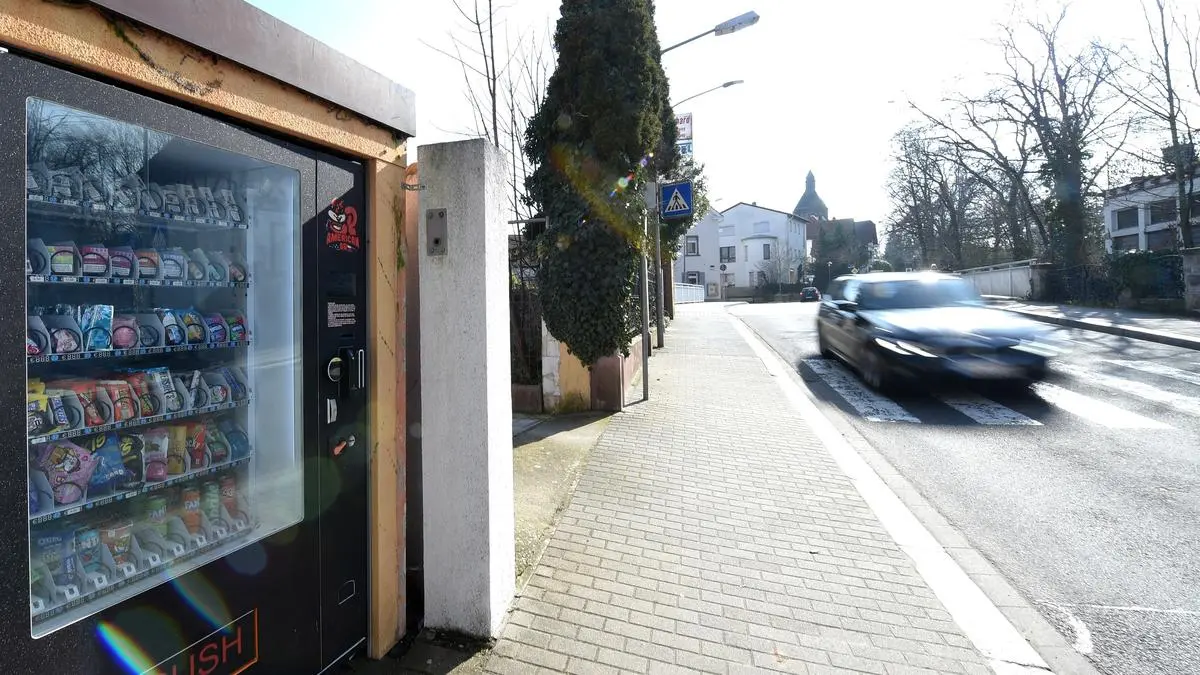 Ein Snack-Automat erregt in Worms die Gemter