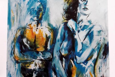 Ab Freitag, 14. Oktober, im Kunsthaus Worms zu sehen: „Nicht mit Dir, nicht ohne Dich“ von Anita Reinhard. Foto: Anita Reinhard