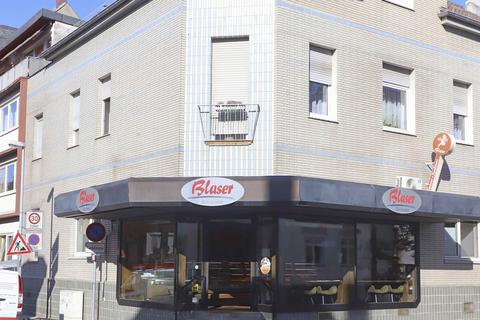 Die Bäckerei Reinstadler übernimmt in Worms die beiden Filialen der Bäckerei Blaser, hier zu sehen die Hauptniederlassung in der Friedrich-Ebert-Straße.