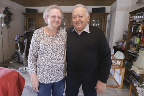Gisela und Hugo Grieser aus Worms sind seit 60 Jahren verheiratet.