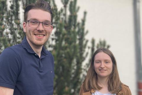 Daniel Usner und Soraya Schönfeldt bilden die neue Doppelspitze bei den Wormser Jusos. Foto: SPD/Jusos Worms