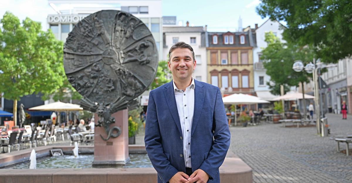 Timo Horst will als Oberbürgermeisterkandidat der SPD Worms modernisieren
