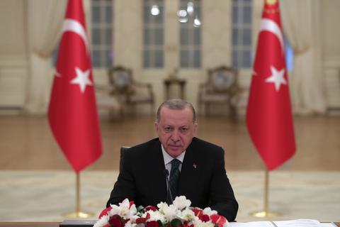 Der türkische Staatspräsident Recep Tayyip Erdogan. Foto: dpa