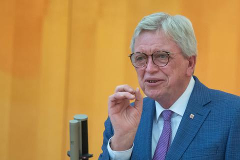 Ex-Ministerpräsident Volker Bouffier. Foto: dpa