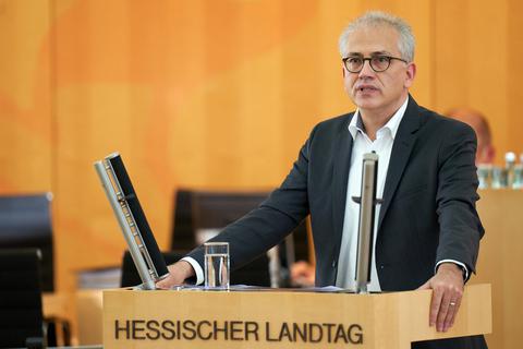 Hessens Wirtschaftsminister Tarek Al-Wazir (Grüne). Foto: dpa
