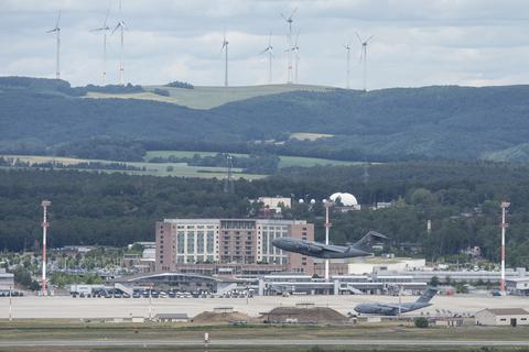 Auf der US-Airbase im rheinland-pfälzischen Ramstein soll ein Space Center entstehen. Foto: dpa