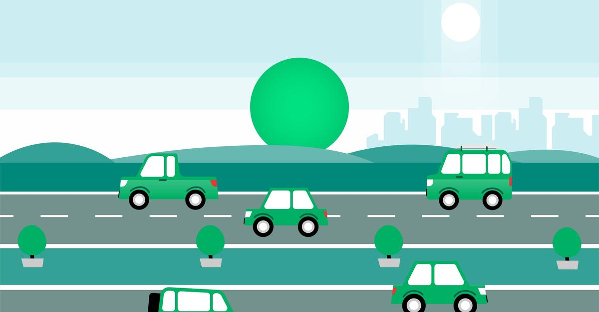 Verkehr-am-Wochenende-volle-Innenst-dte-freie-Autobahnen