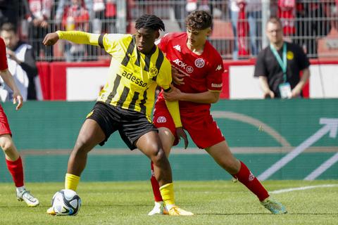 Starkes Endspiel: Maxim Dal überzeugt im DM-Finale gegen Borussia Dortmund.