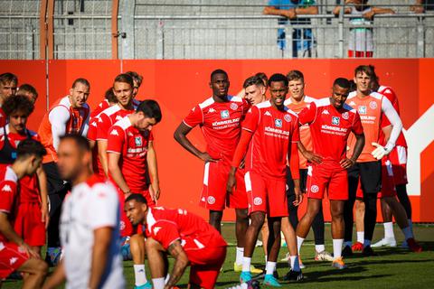 Der FSV Mainz 05 in der Vorbereitung auf die nächste Saison. Foto: Lukas Görlach