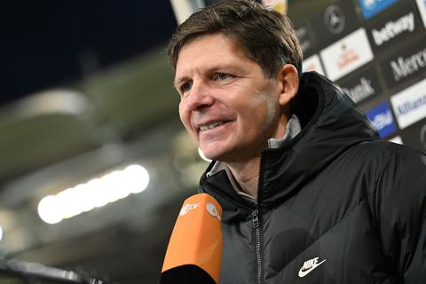 Eintracht-Trainer Oliver Glasner. Foto: Jan Huebner