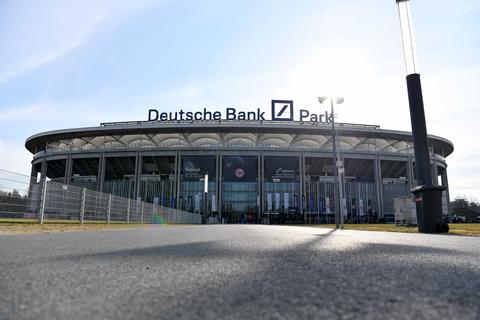 Der Deutsche Bank Park in Frankfurt wird ausgebaut. Foto: dpa/Revierfoto