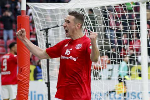 Hat mit Mainz 05 derzeit viel zu jubeln und dürfte auch gegen Hoffenheim wieder in der Startelf stehen: Dominik Kohr.