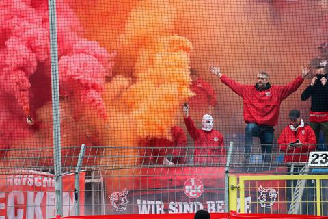 Höhepunkte für die Fans: Bei den Duellen zwischen Kaiserslautern und Mannheim wird es auf den Rängen emotional. Foto: dpa 