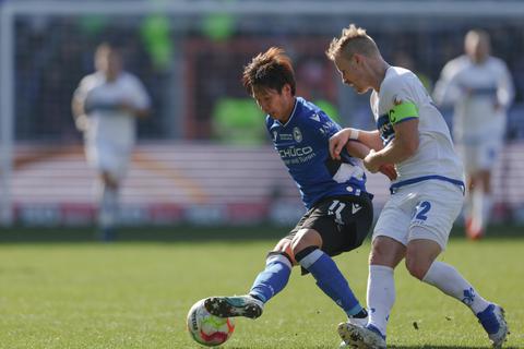 Fabian Holland (rechts) bemängelte die Einstellung in seinem Team.