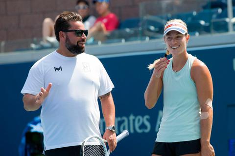 Benjamin Ebrahimzadeh, Ex-Trainer von Angelique Kerber, ist nicht mehr in Nordenstadt als Trainer tätig. 
